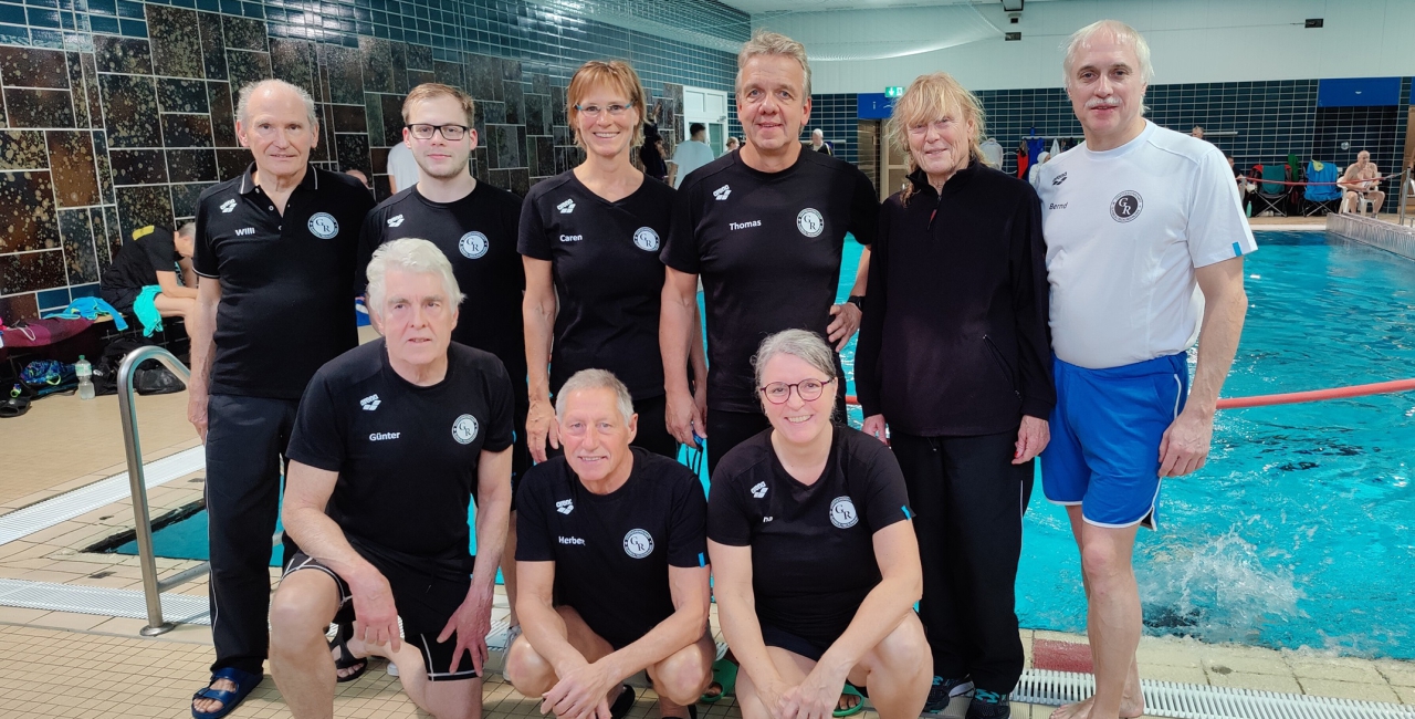 NRW Masters-Meisterschaften - SG-Schwimmer auf Platz 1 