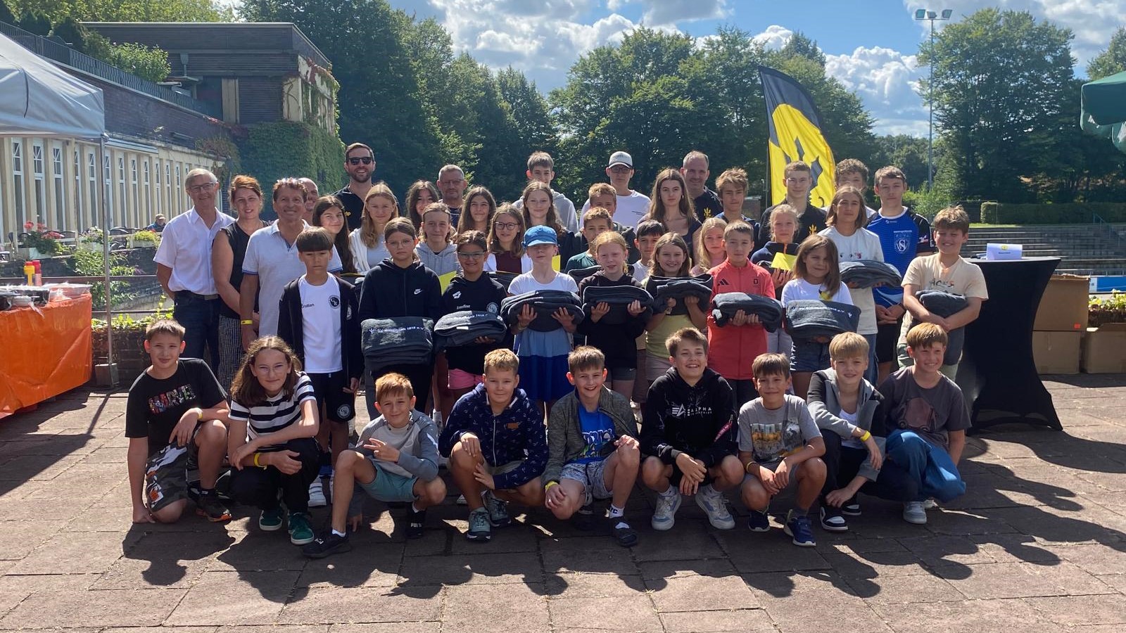 SV13-Sommerfest - Ehrungen der Wasserball-Jugend und Kader