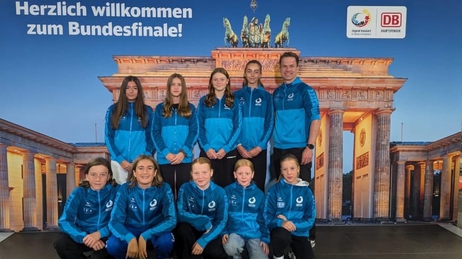 Bundesfinale in Berlin - Schwimmkader Ratsgymnasium Gladbeck